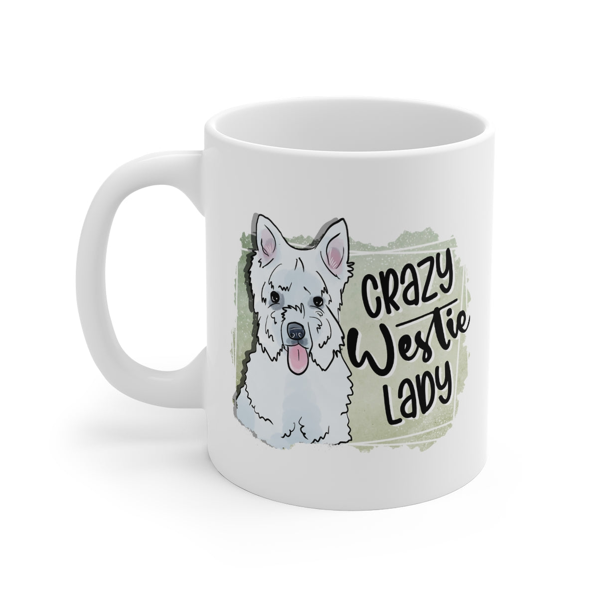 Crazy Westie Lady Coffee Mug