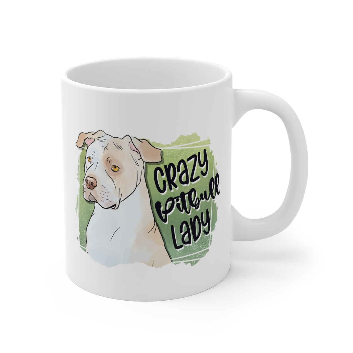 Crazy Pitbull Lady Coffee Mug