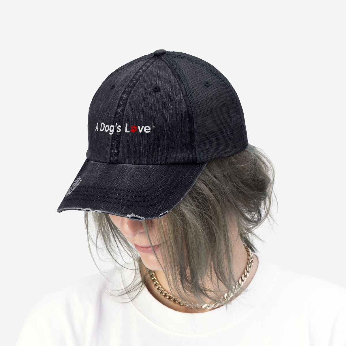 A Dog's Love - Unisex Trucker Hat