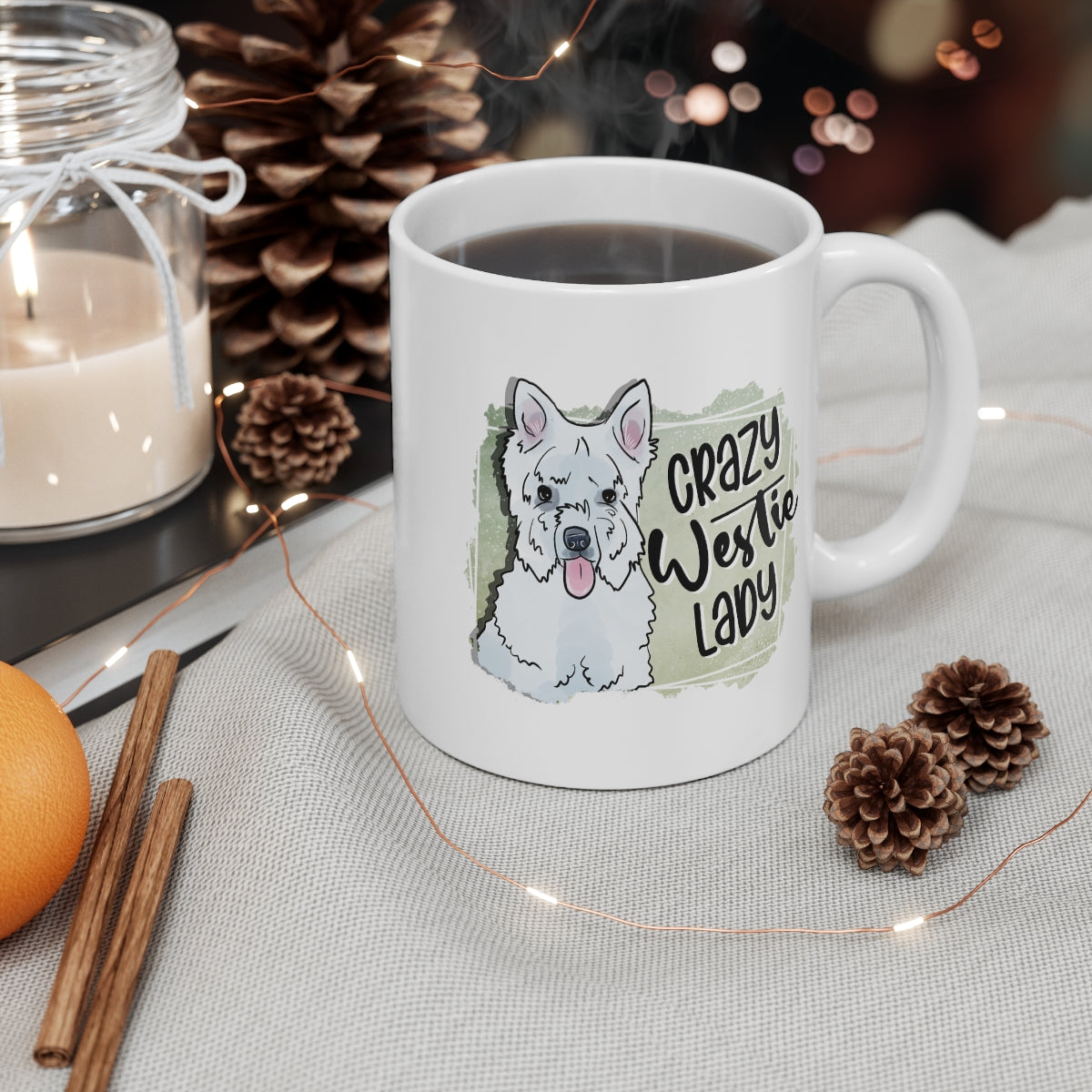 Crazy Westie Lady Coffee Mug