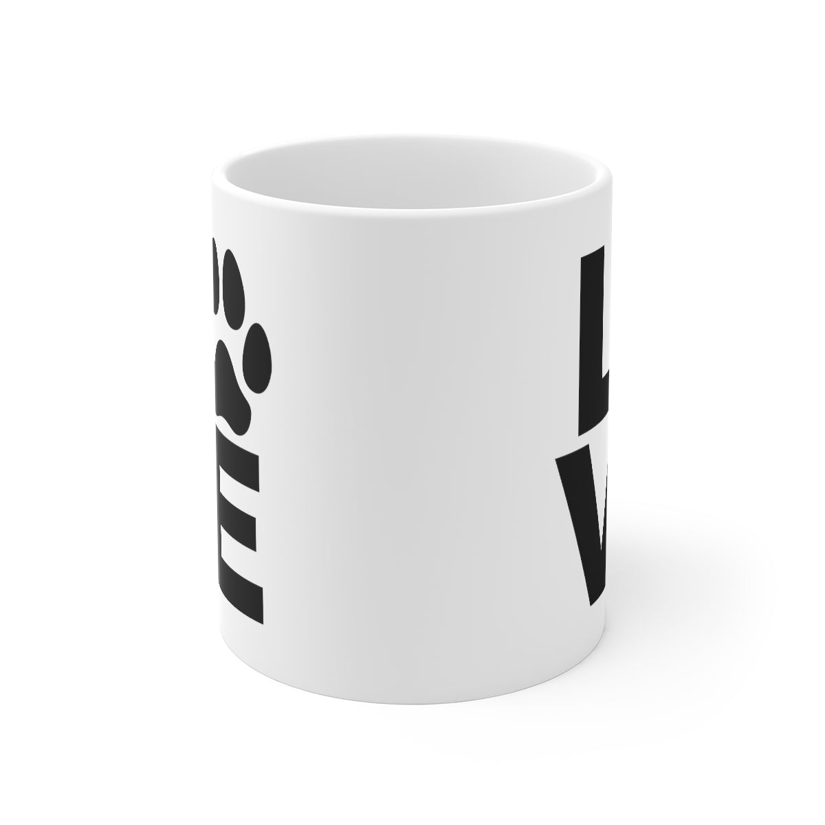 Pawprint Love Mug