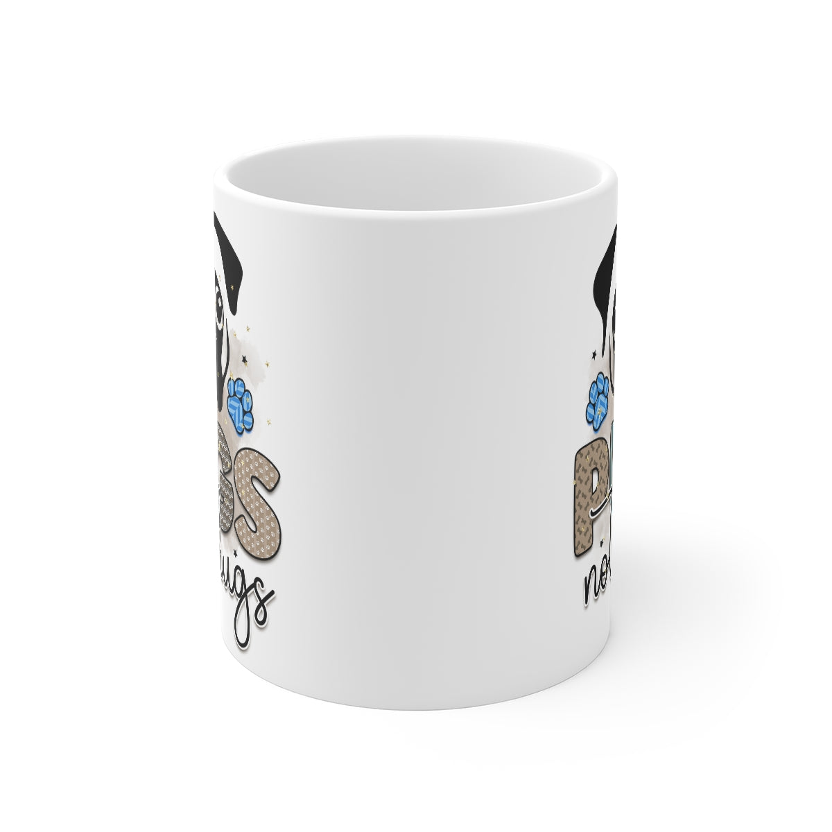 Pugs Not Drugs Coffee Mug