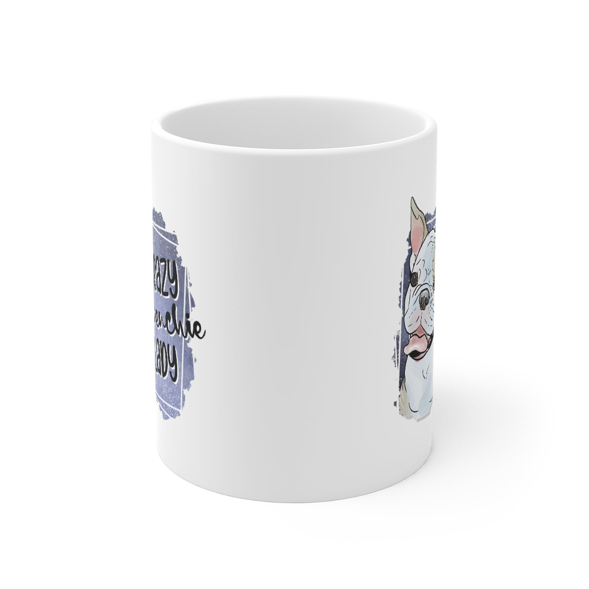 Crazy Frenchie Lady Coffee Mug