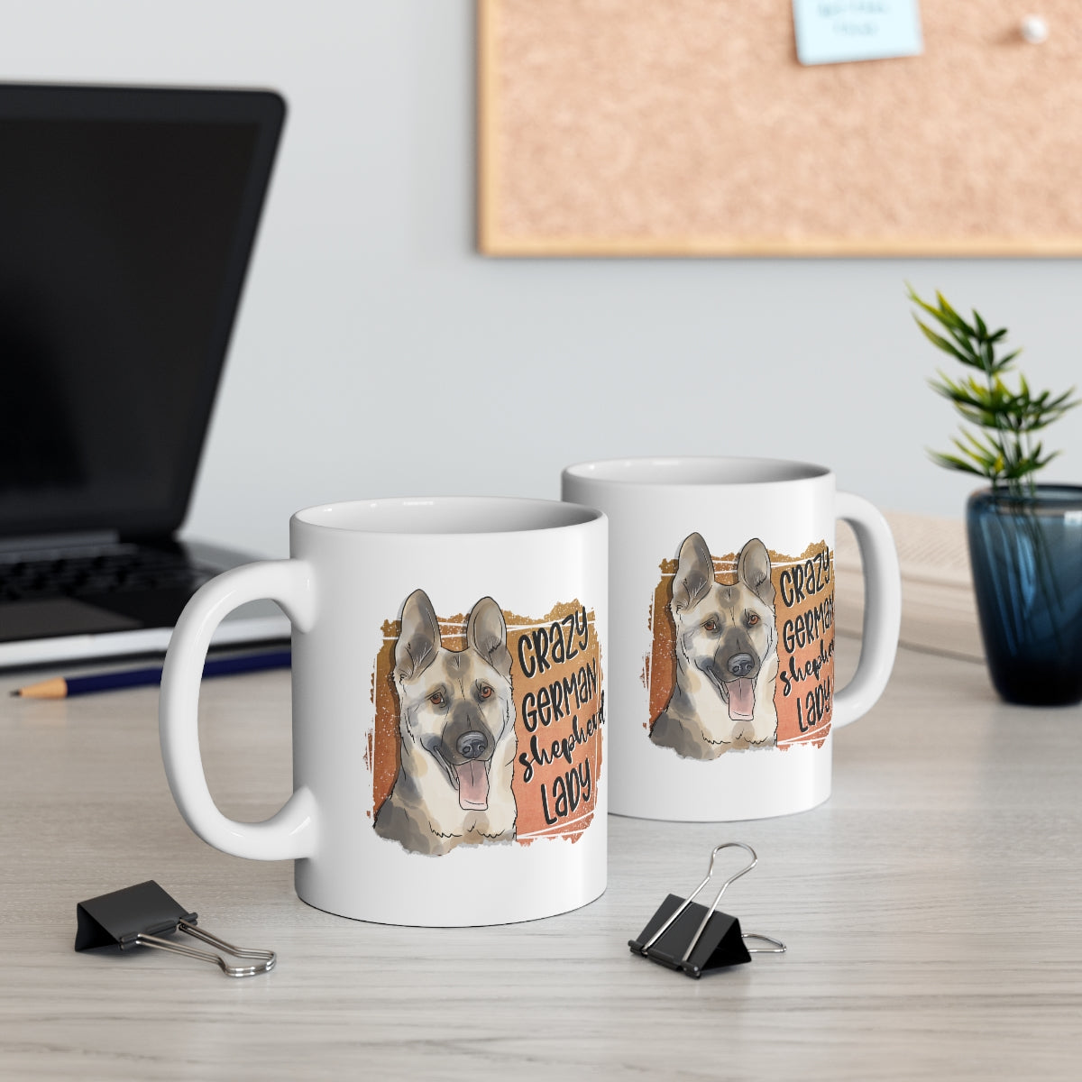 Crazy German Shepherd Lady Coffee Mug