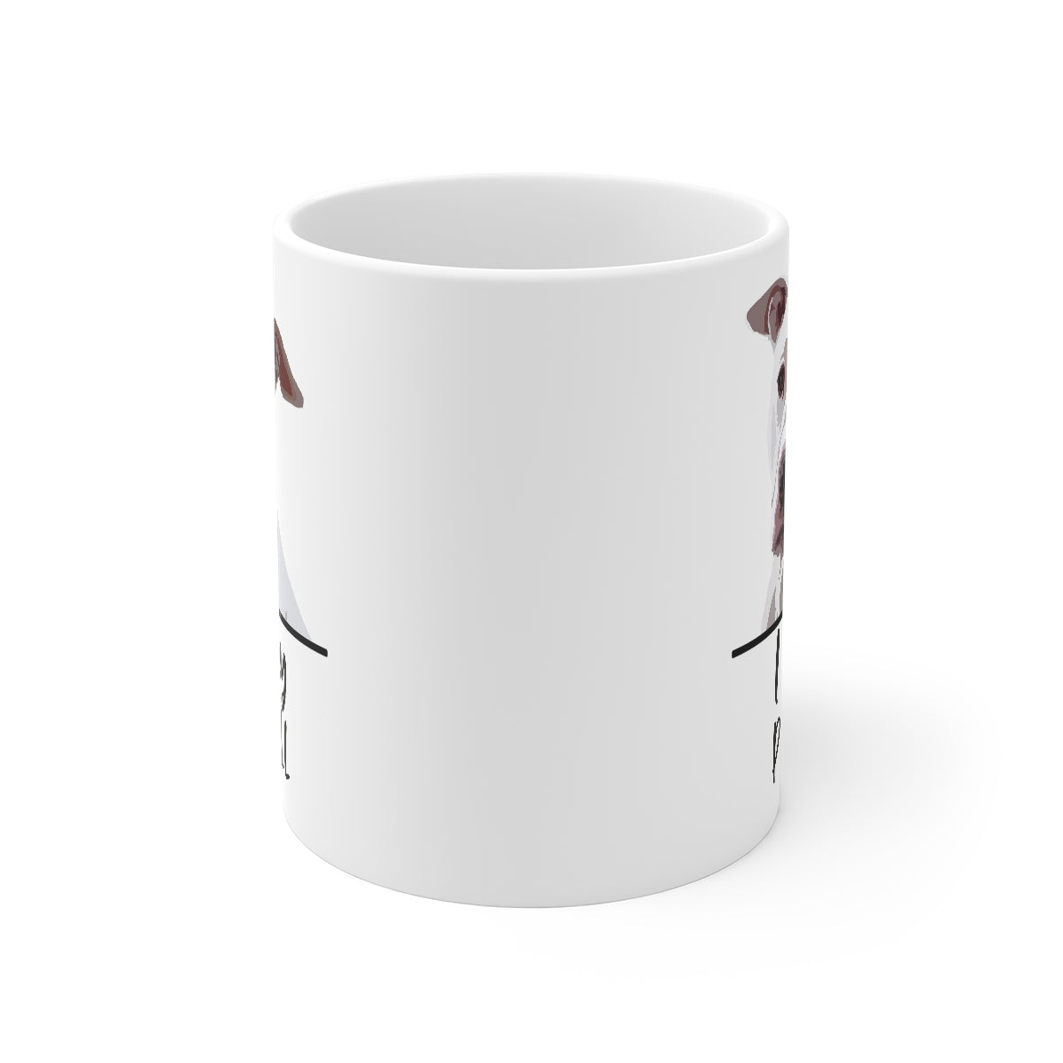 I Love My Pitbull Coffee Mug
