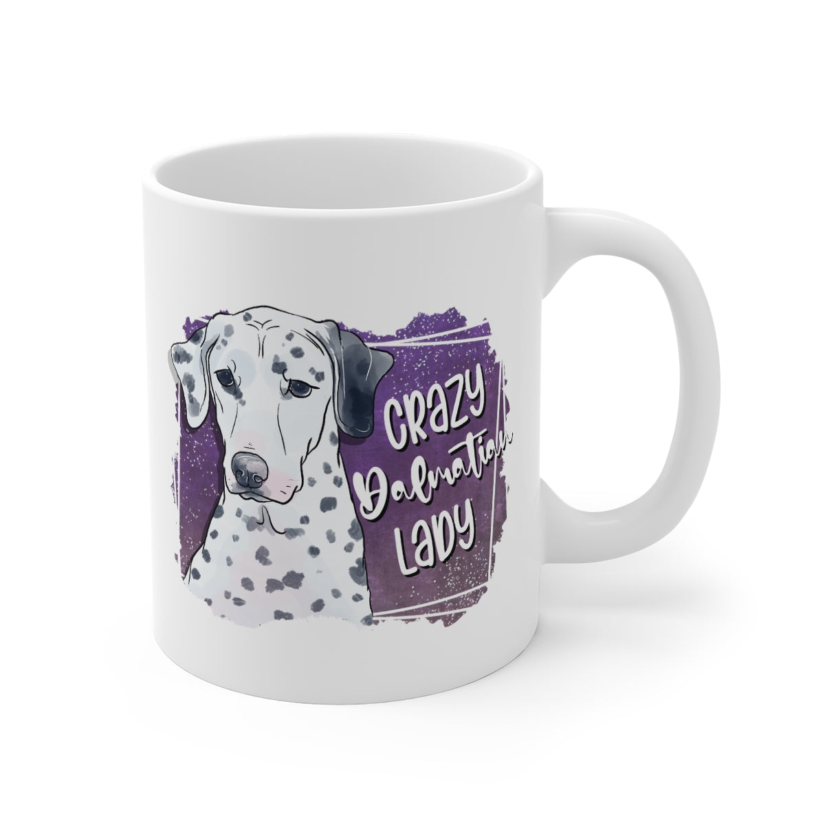 Crazy Dalmatian Lady Coffee Mug
