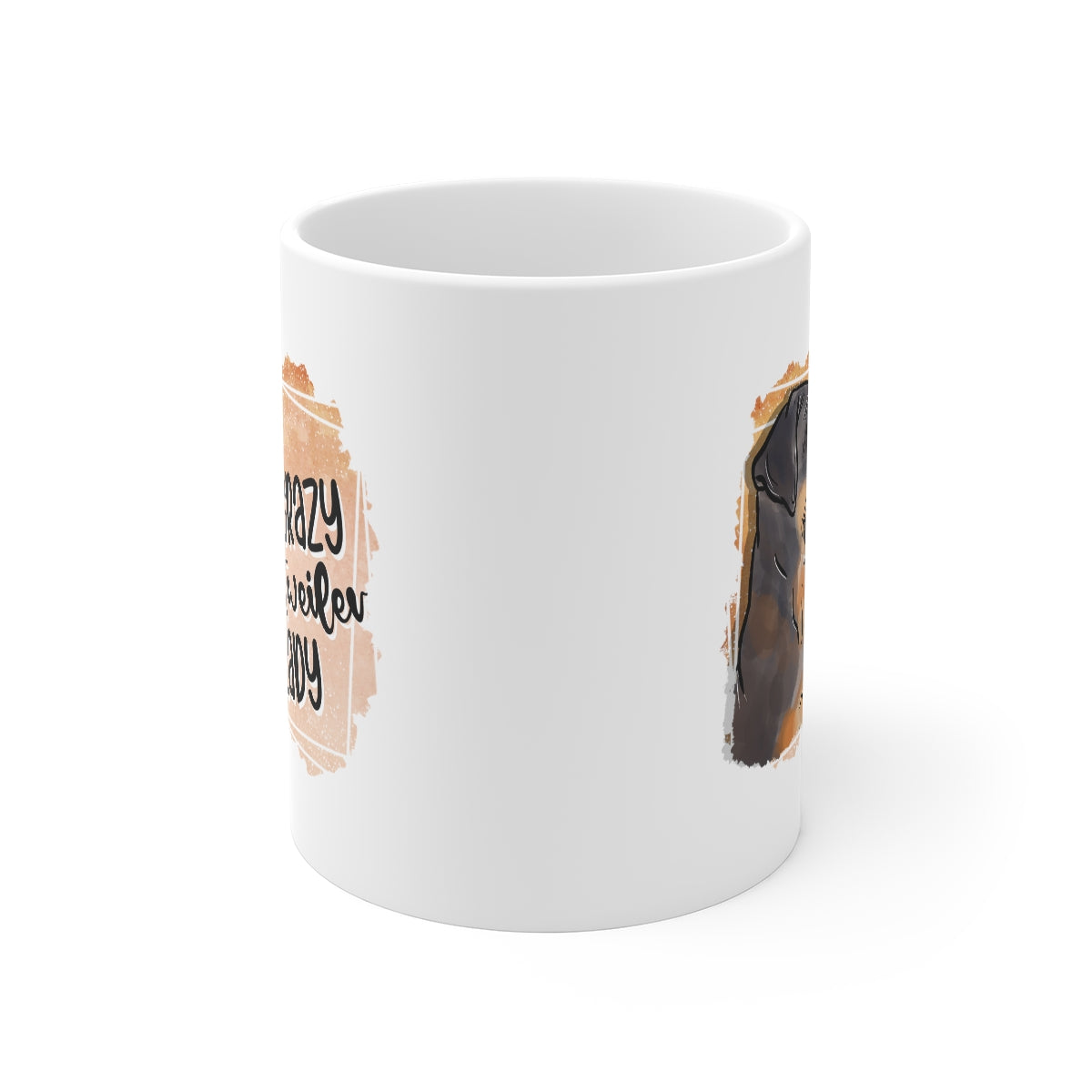 Crazy Rottweiler Lady Coffee Mug