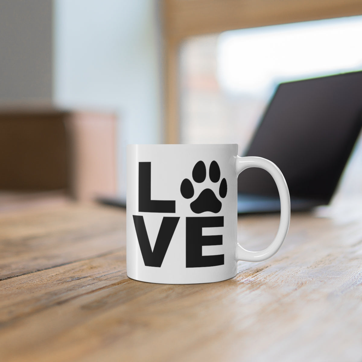 Pawprint Love Mug