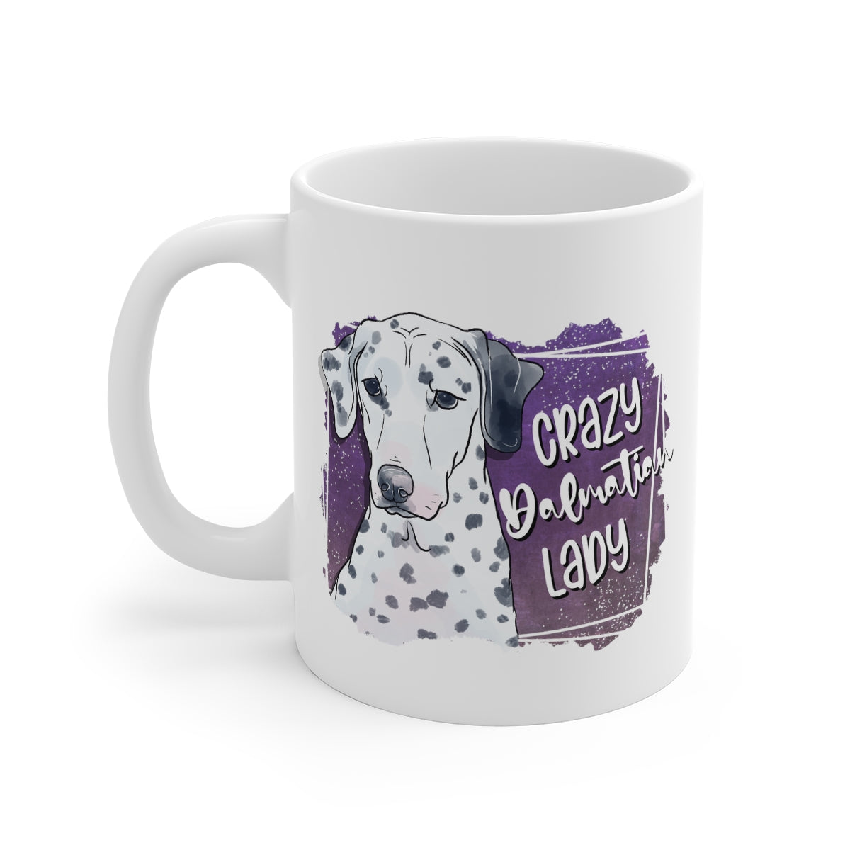 Crazy Dalmatian Lady Coffee Mug