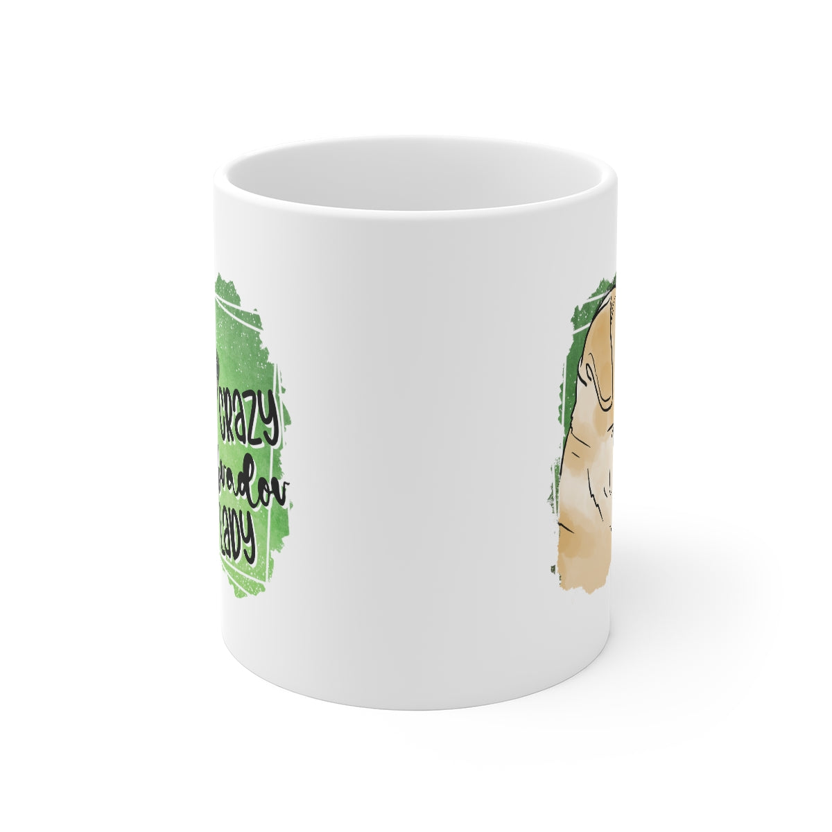 Crazy Labrador Lady Coffee Mug