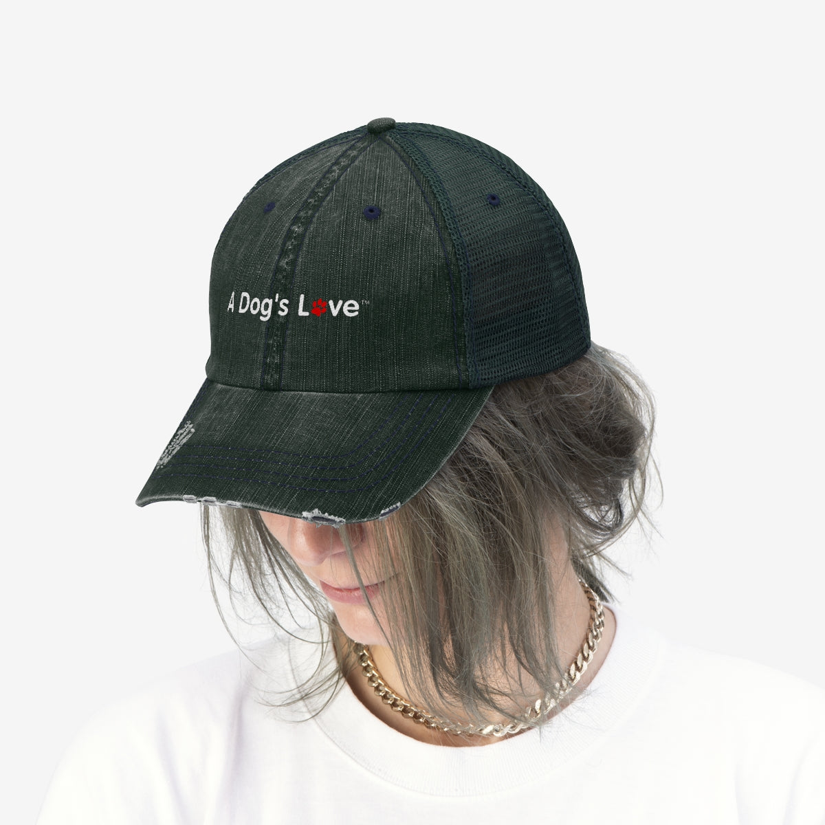 A Dog's Love - Unisex Trucker Hat