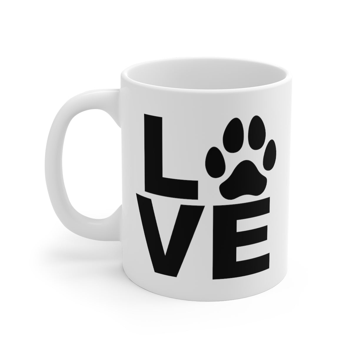 Pawprint Love Mug