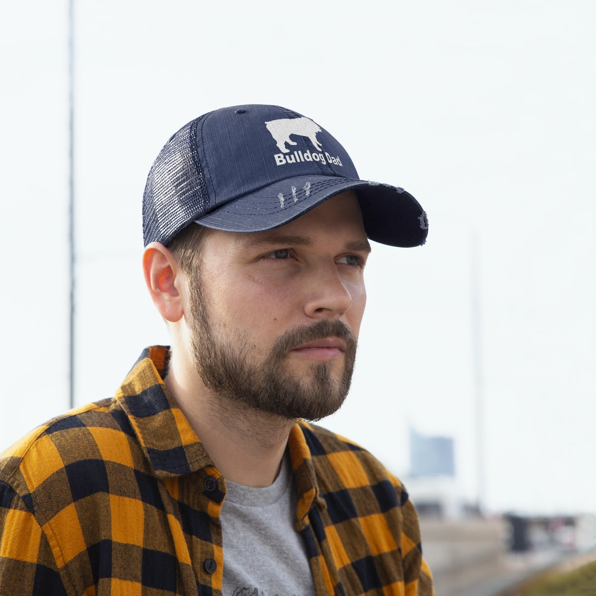 Bulldog Dad - Unisex Trucker Hat