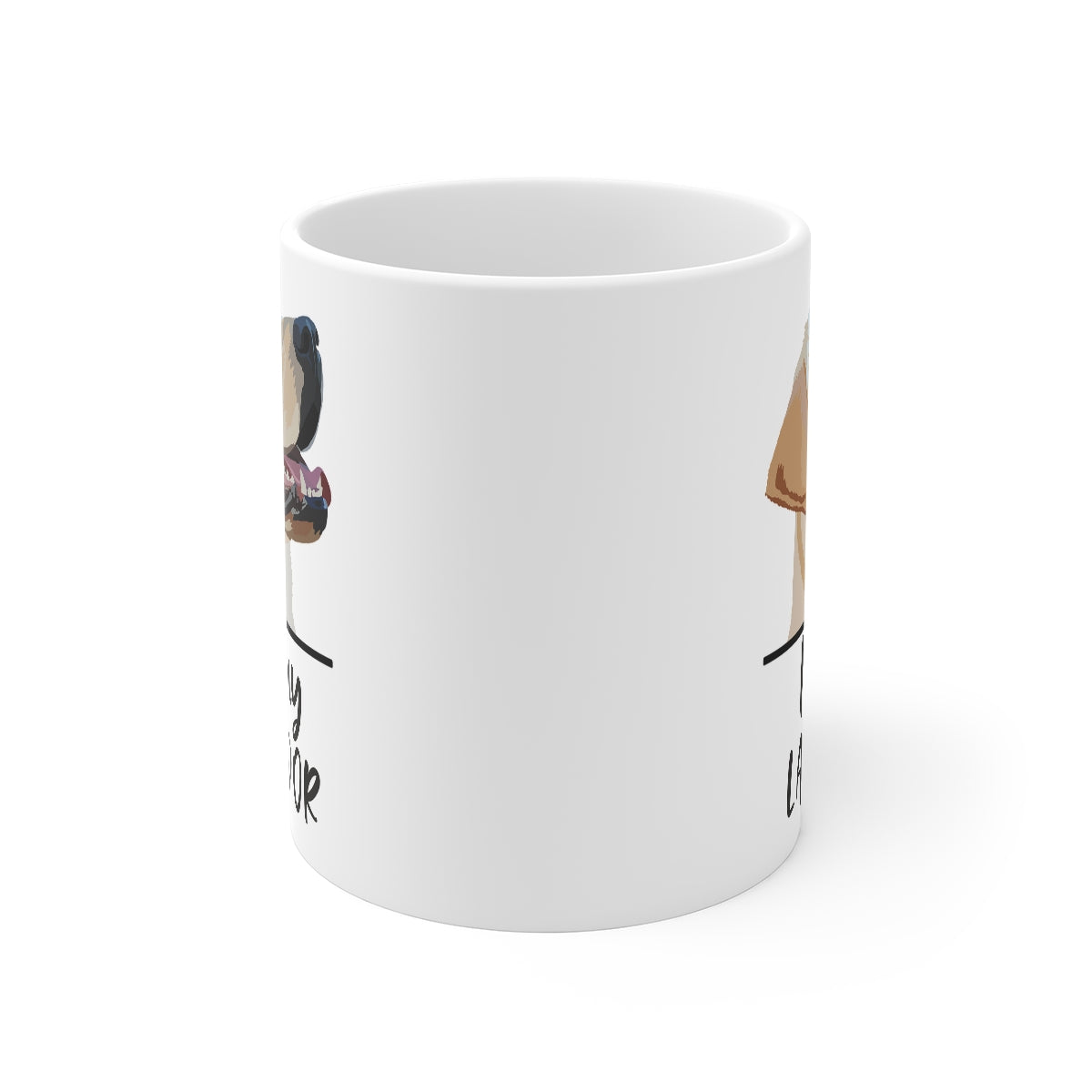I Love My Yellow Lab Coffee Mug