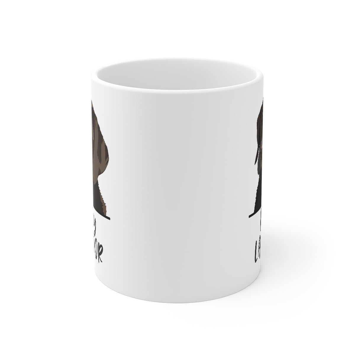 I Love My Chocolate Lab Coffee Mug
