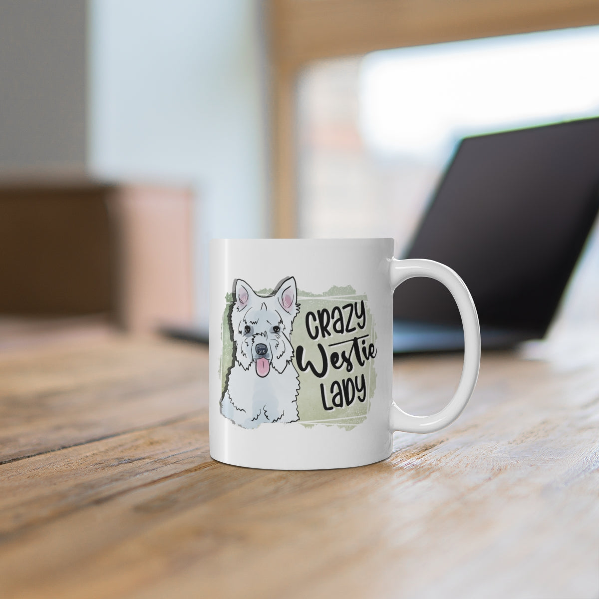Crazy Westie Lady Coffee Mug