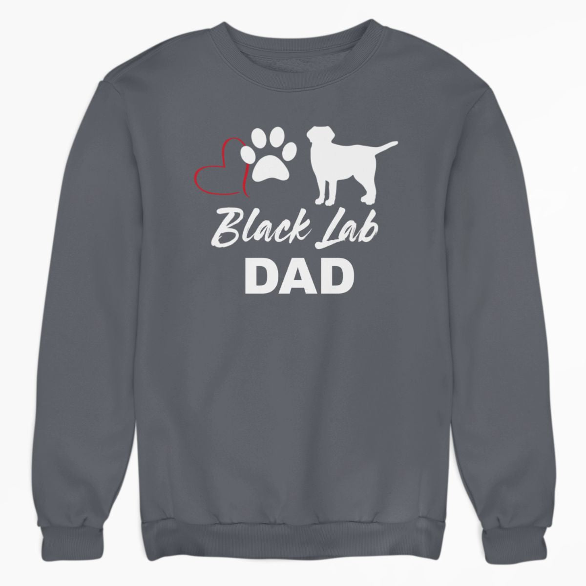 Black Lab Dad Shirt