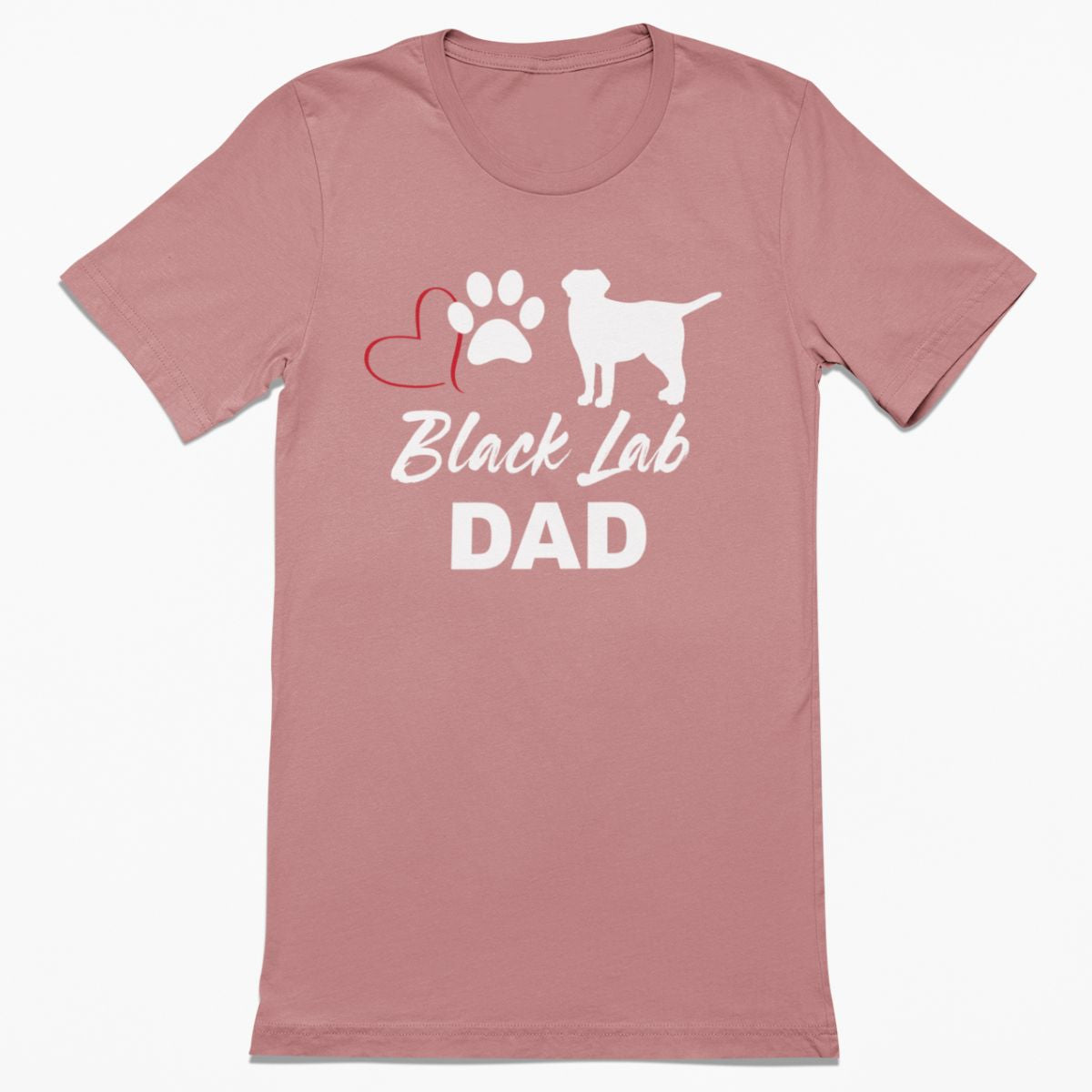 Black Lab Dad Shirt