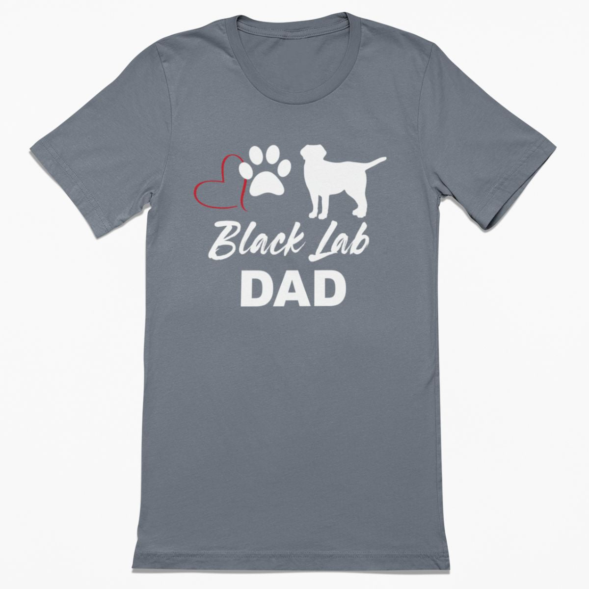Black Lab Dad Shirt