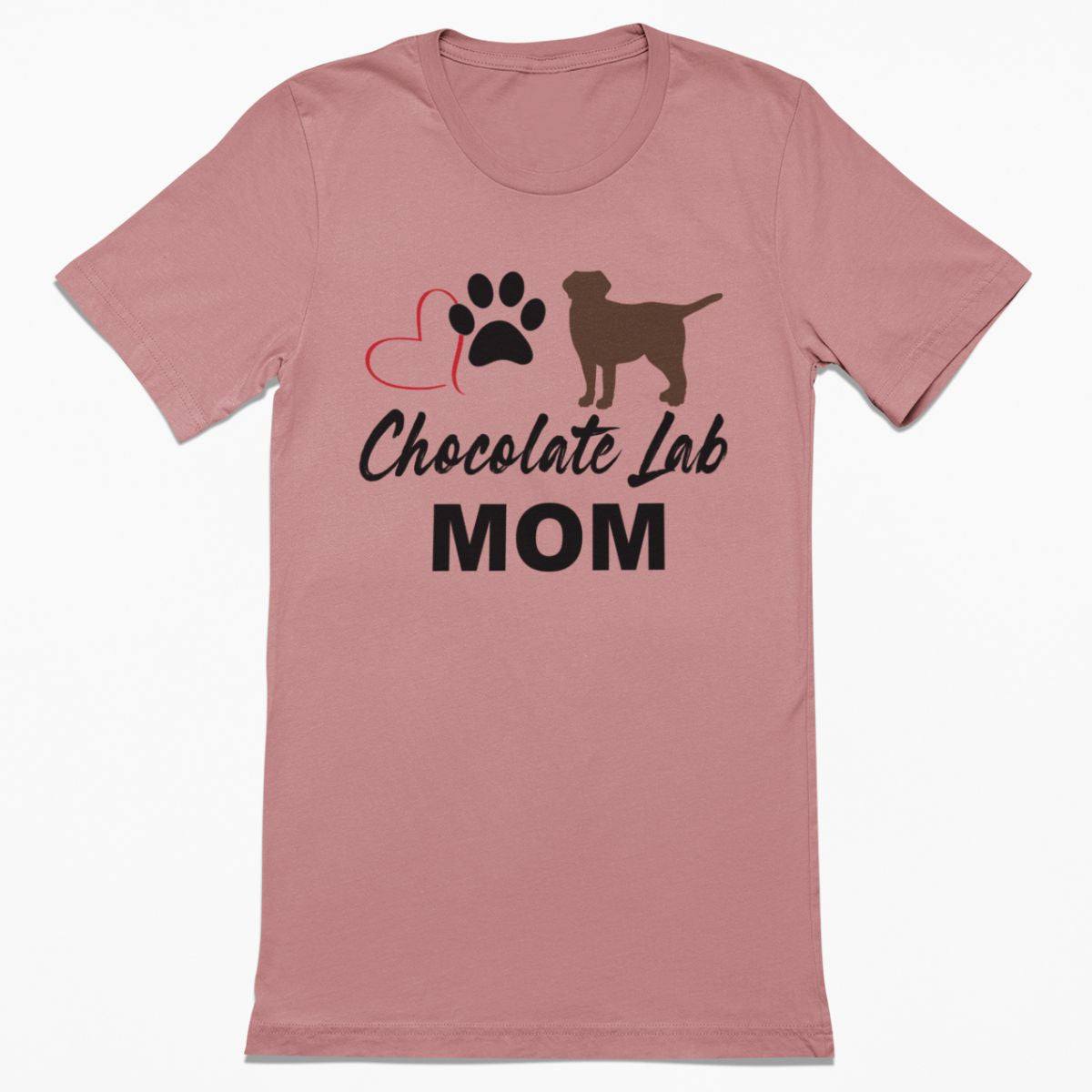 Chocolate Lab Mom Shirt