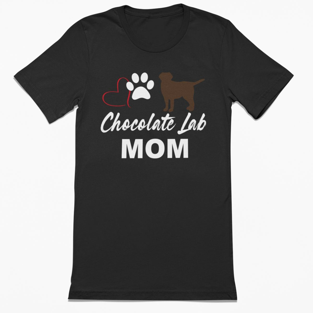 Chocolate Lab Mom Shirt