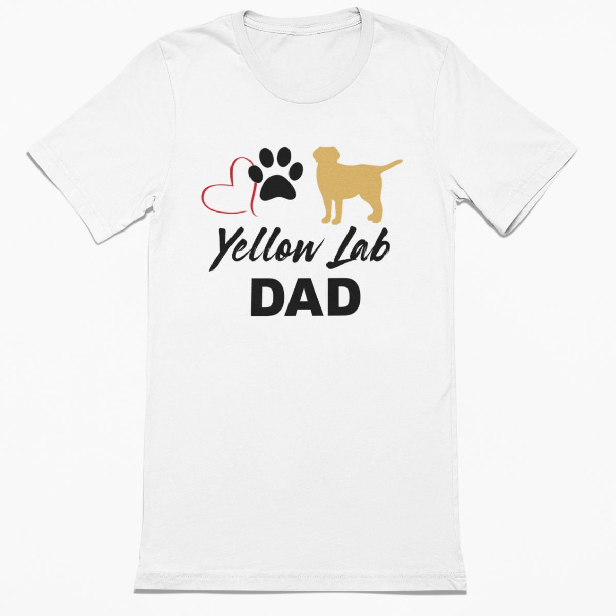 Yellow Lab Dad Shirt
