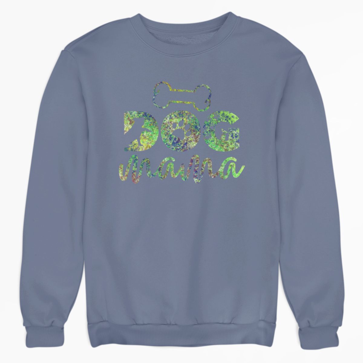 Dog Mama Green Tie Dye Shirt