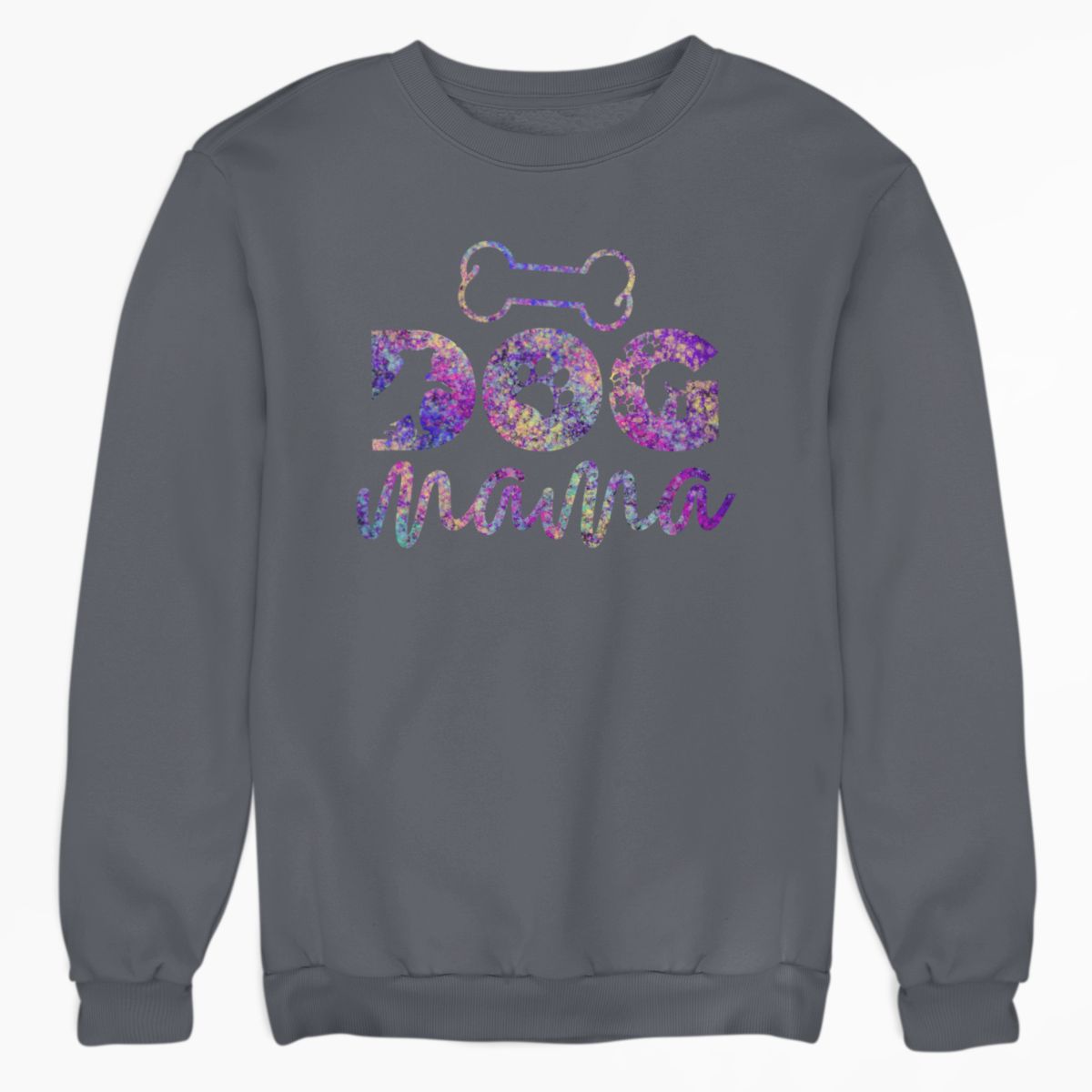 Dog Mama Purple Tie Dye Shirt