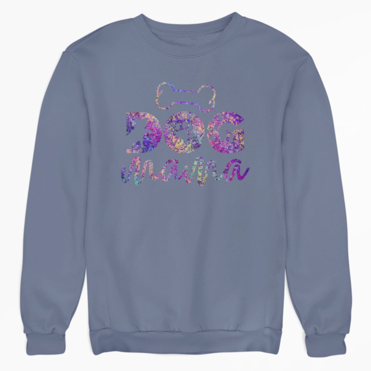 Dog Mama Purple Tie Dye Shirt