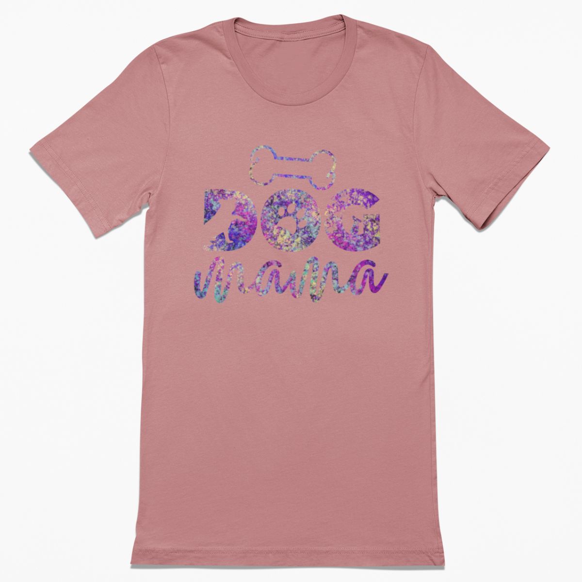 Dog Mama Purple Tie Dye Shirt