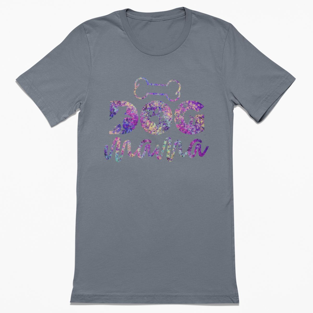 Dog Mama Purple Tie Dye Shirt
