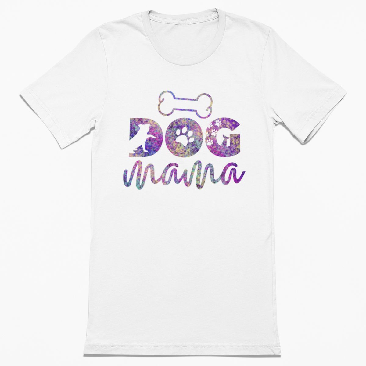 Dog Mama Purple Tie Dye Shirt