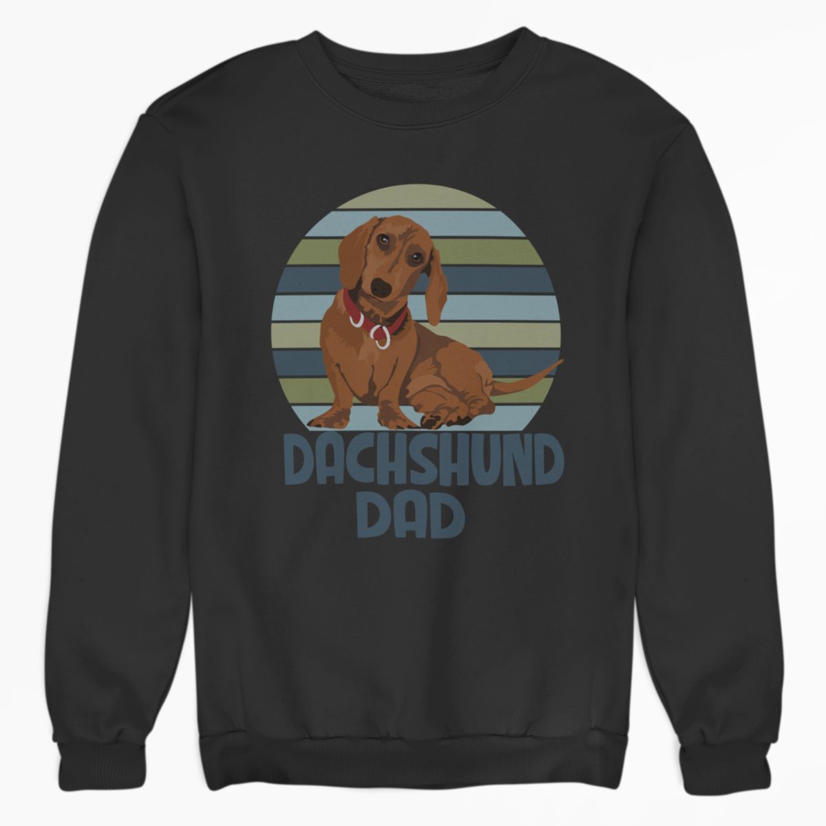 Retro Dachshund Dad Shirt