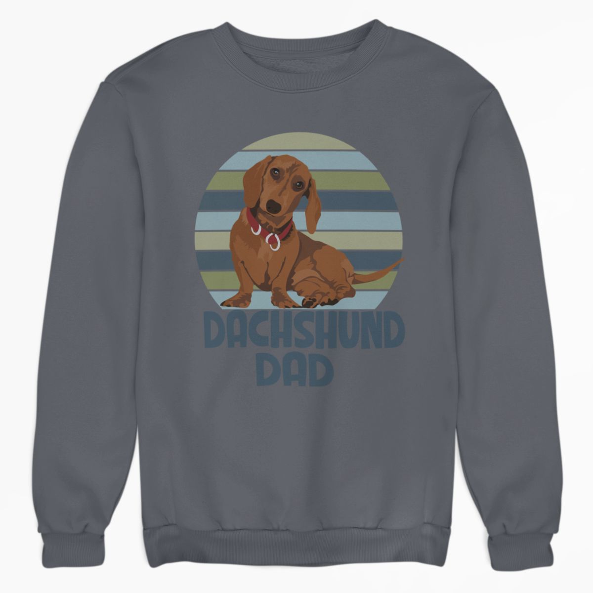 Retro Dachshund Dad Shirt
