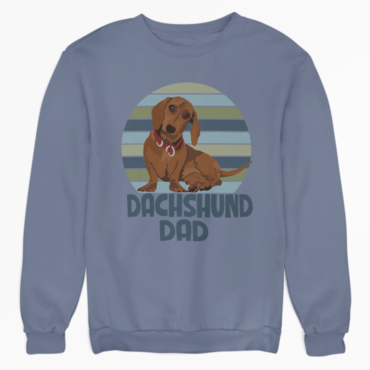 Retro Dachshund Dad Shirt