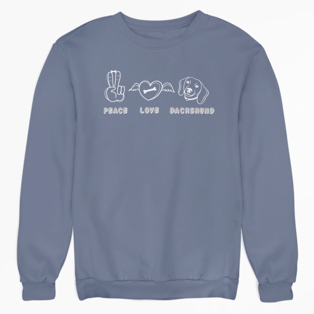 Peace Love Dachshund Shirt