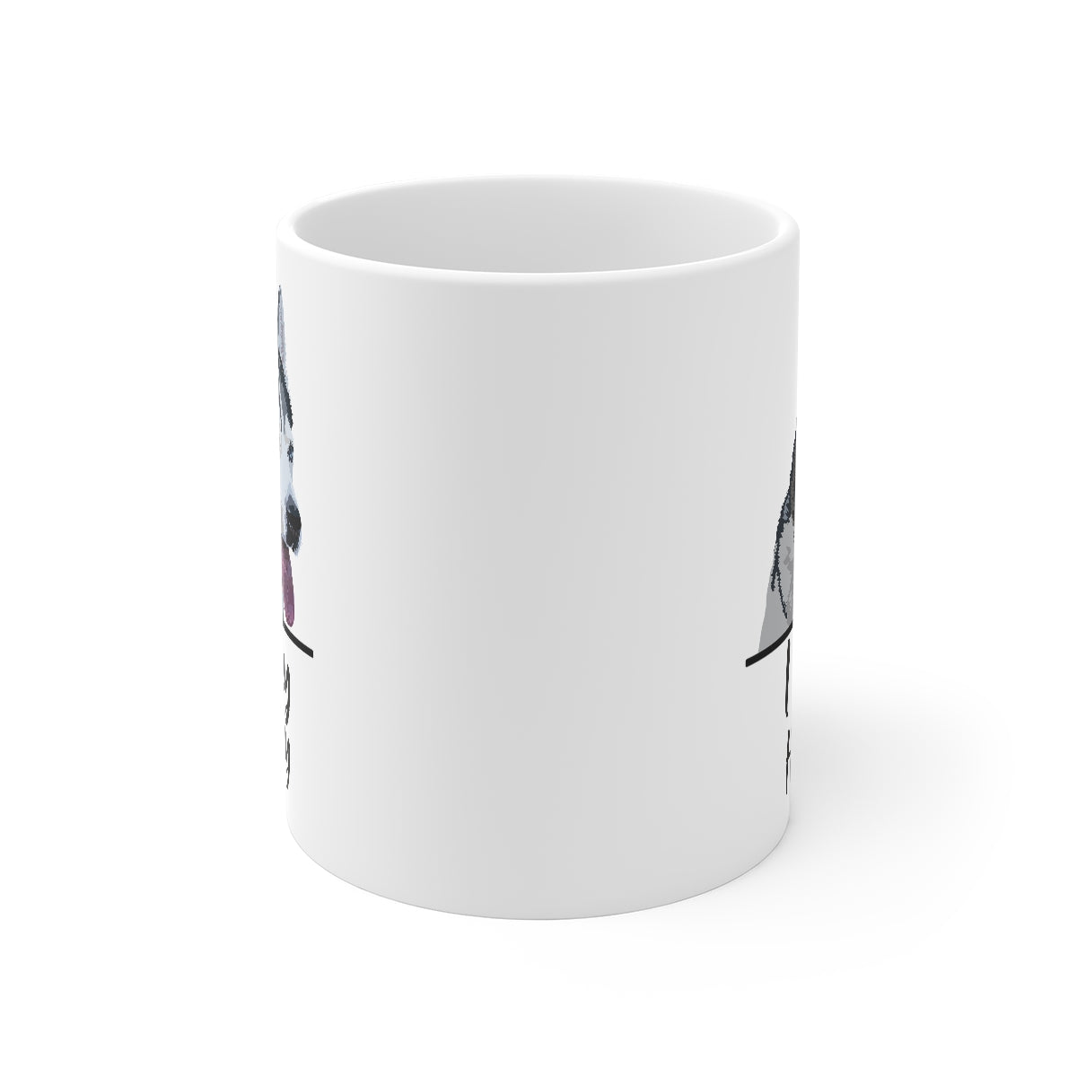 I Love My Husky Coffee Mug