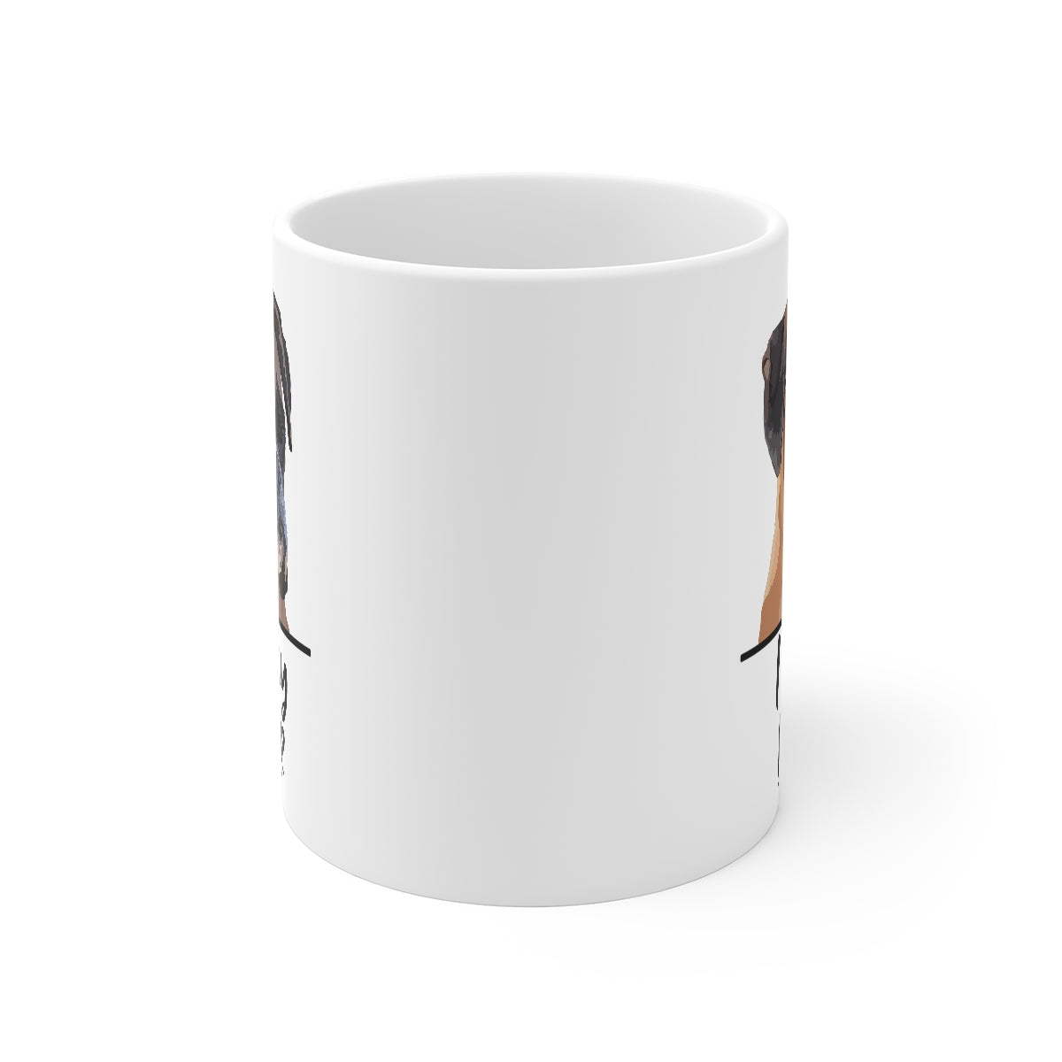 I Love My Boxer Coffee Mug