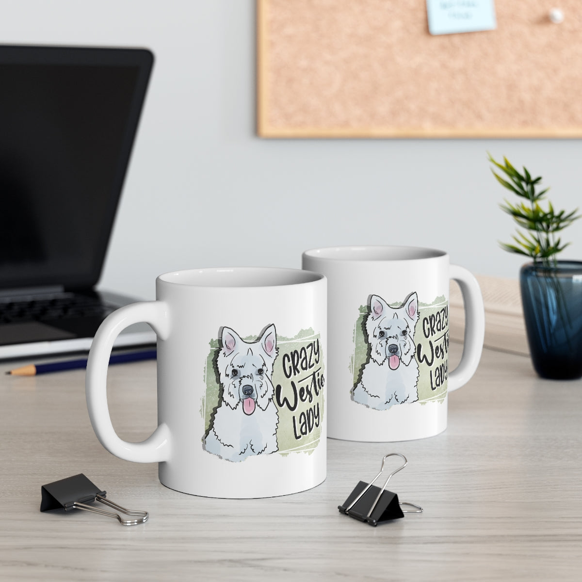 Crazy Westie Lady Coffee Mug