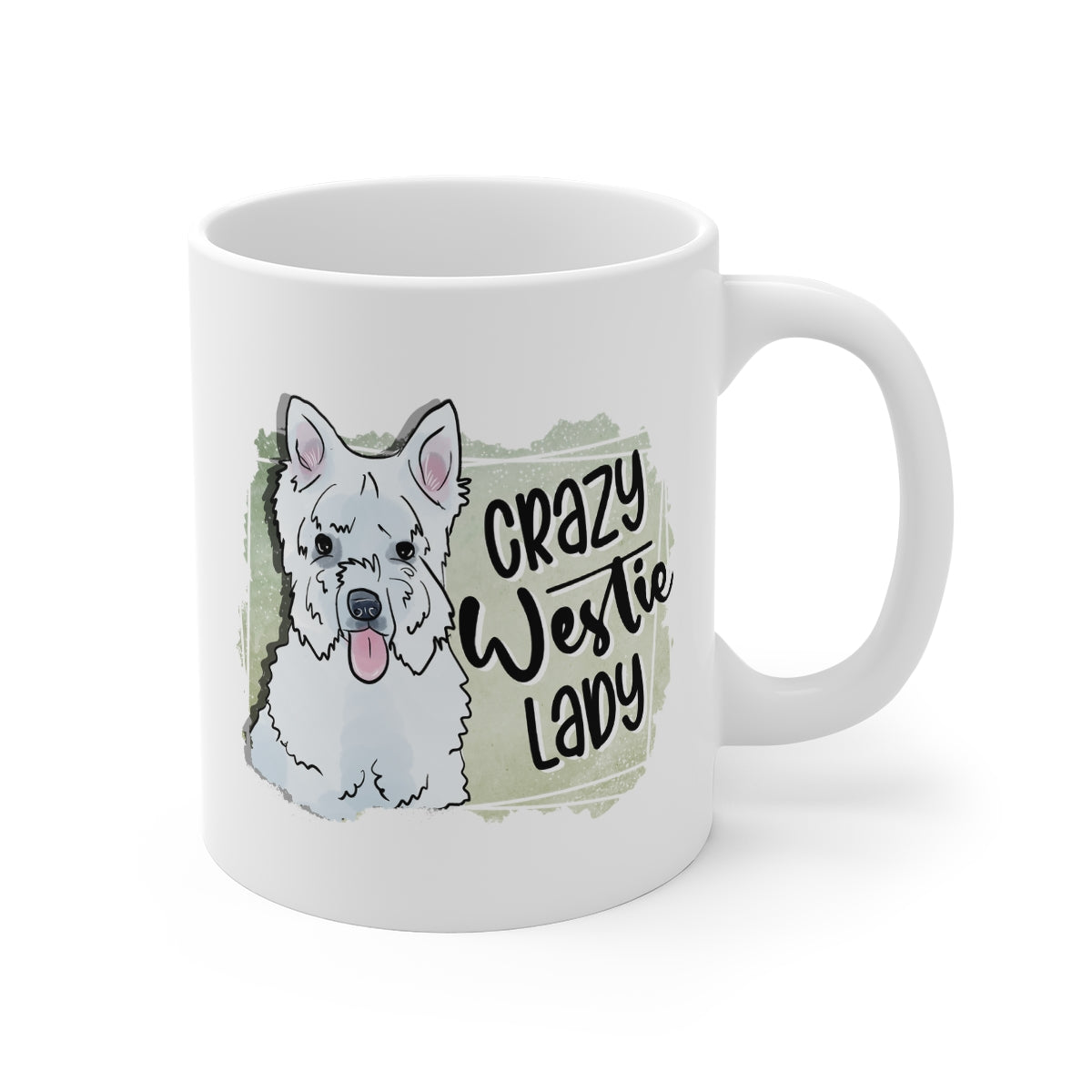 Crazy Westie Lady Coffee Mug