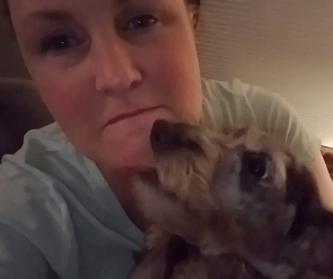 Aww!! This Adorable Pup Absolutely Loves His Mommy! Watch Him Showering Some Love!