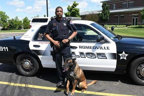 Proud Cop Shows Off His K9 Partner's Super Secret Talent!