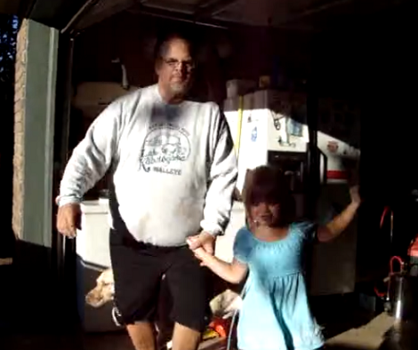 Hilarious Pup Forces Dad To Dance With Him Instead Of His Daughter!