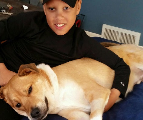 Severely Neglected Pup Rescues Boy From Bullies And Now Their Bond Is Unbreakable