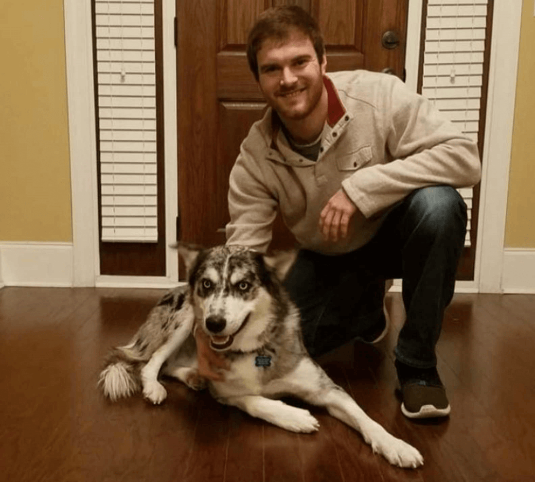 Cold-Loving Husky Adores Rain & Snow, Insists On Staying Outside