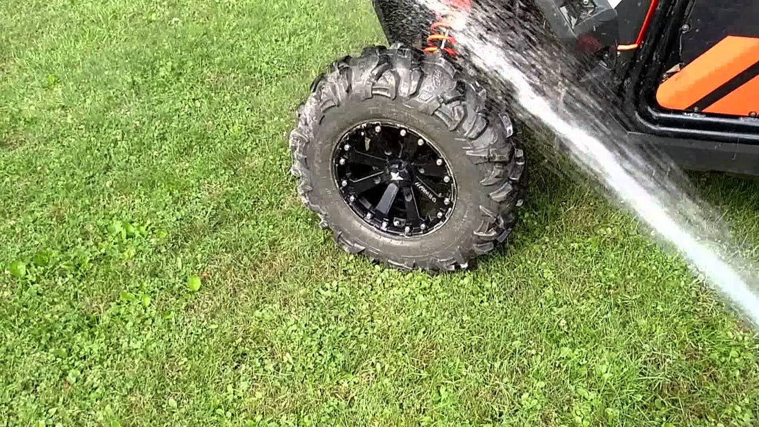 This German Shepherd Loves Cleaning Her Person's Polaris! When You See How, You're Going To Laugh!