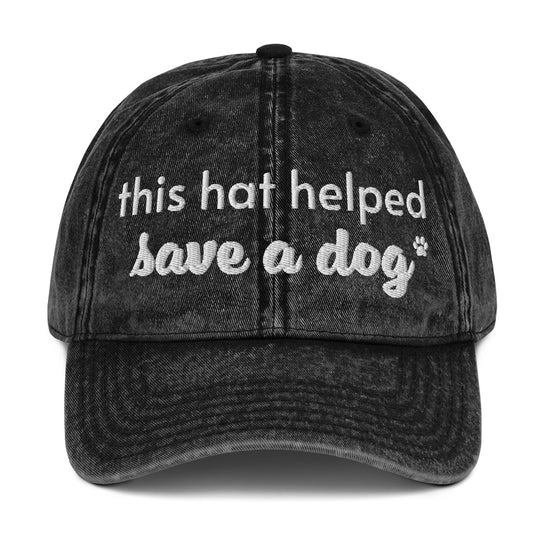 "Save A Dog" Hat