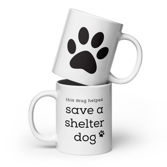 "Save A Shelter Dog" Mug