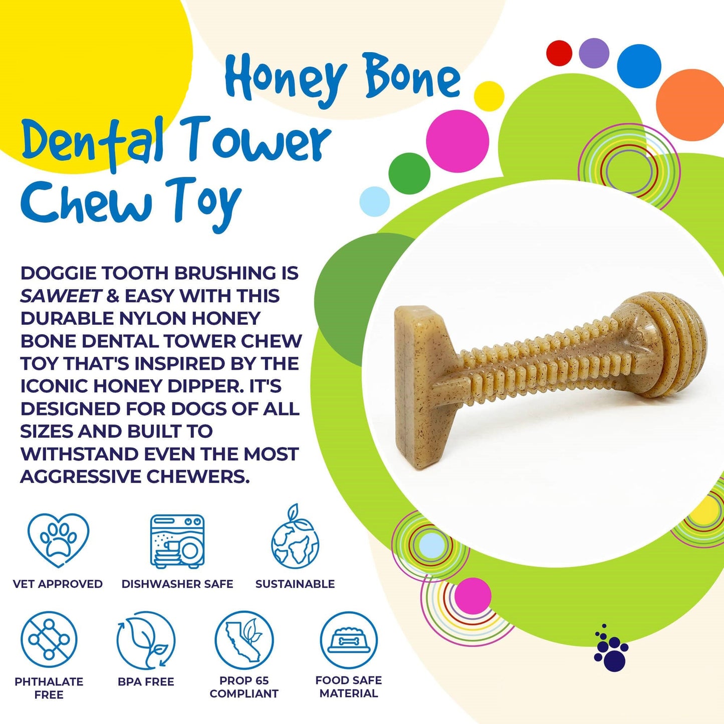Honey Nylon Dental Chew