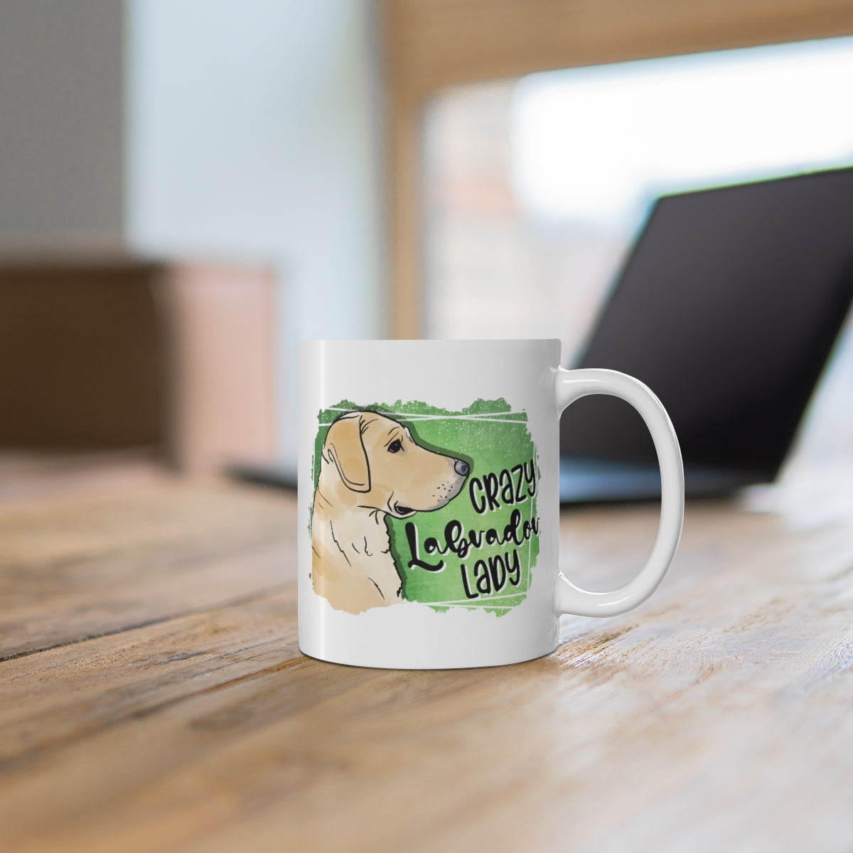 Crazy Labrador Lady Coffee Mug